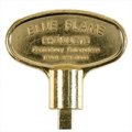 Canterbury  Enterprises Llc Blue Flame BF.KY.02 3 in. Universal Key Polish Brass BF.KY.02